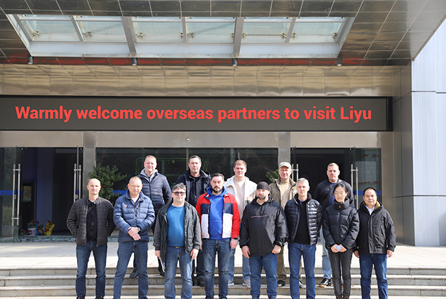 Habilidades capacitadas, crescimento de crescimento - Liyu Overseas Partners Treinamento começa
