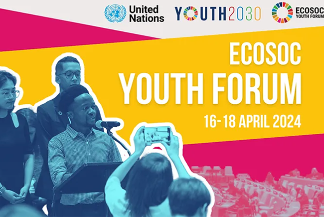 Grupo Liyu no EcoSoc Youth Forum: capacitar a juventude em ação climática